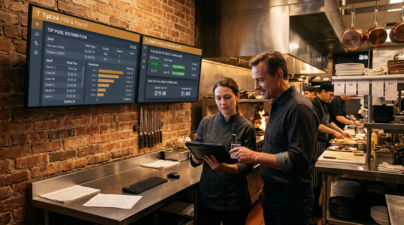 Payroll Software for Restaurants (2026): Tip Credit, Pooling & FLSA Compliance Guide