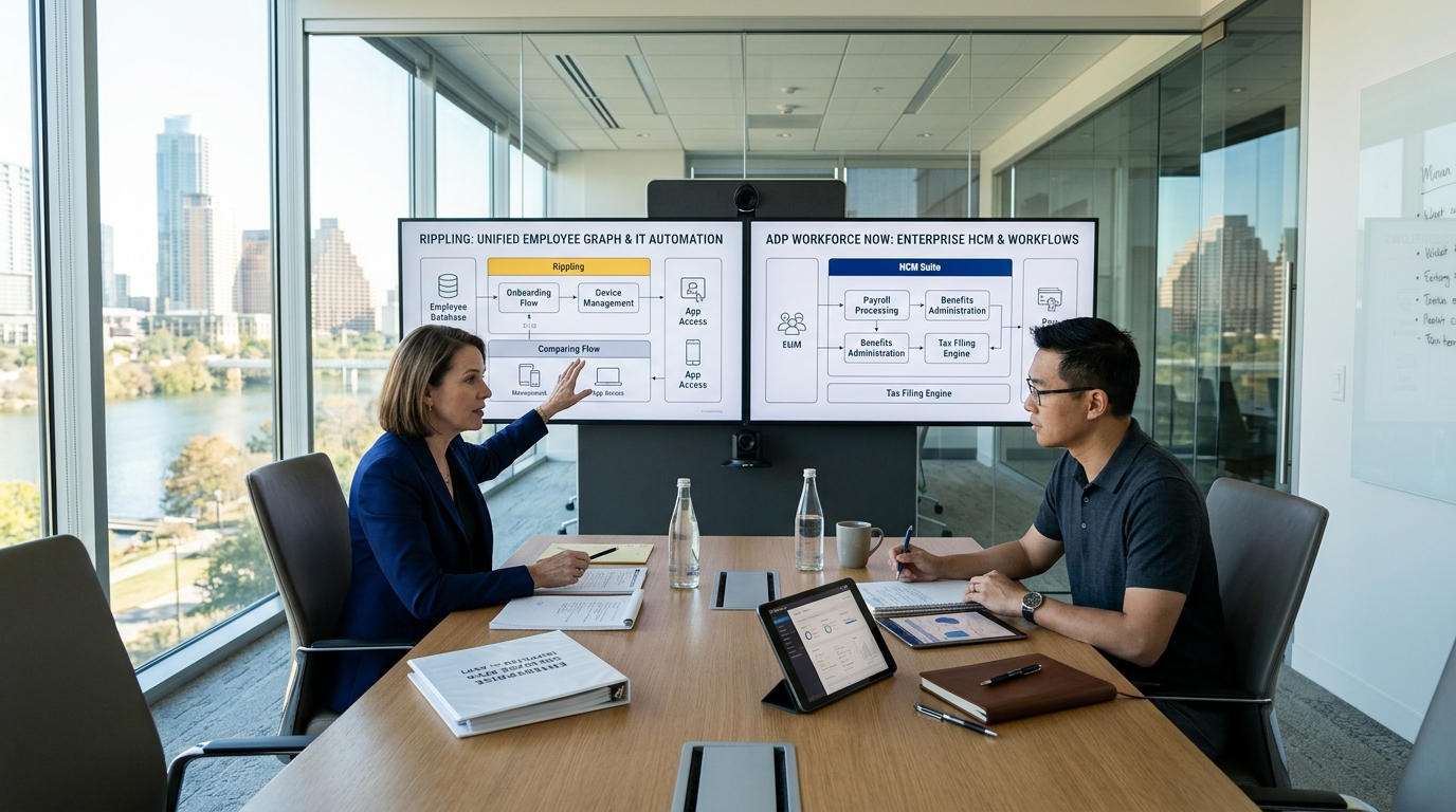 Rippling vs. ADP (2026): Modern Automation vs. Traditional HCM