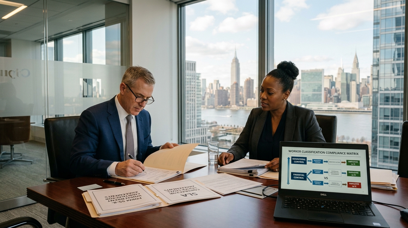 W-2 vs. 1099 Worker Classification Rules (2026): IRS Common Law Test & Audit Defense